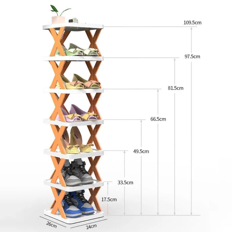 Modular Stackable Shoe Rack