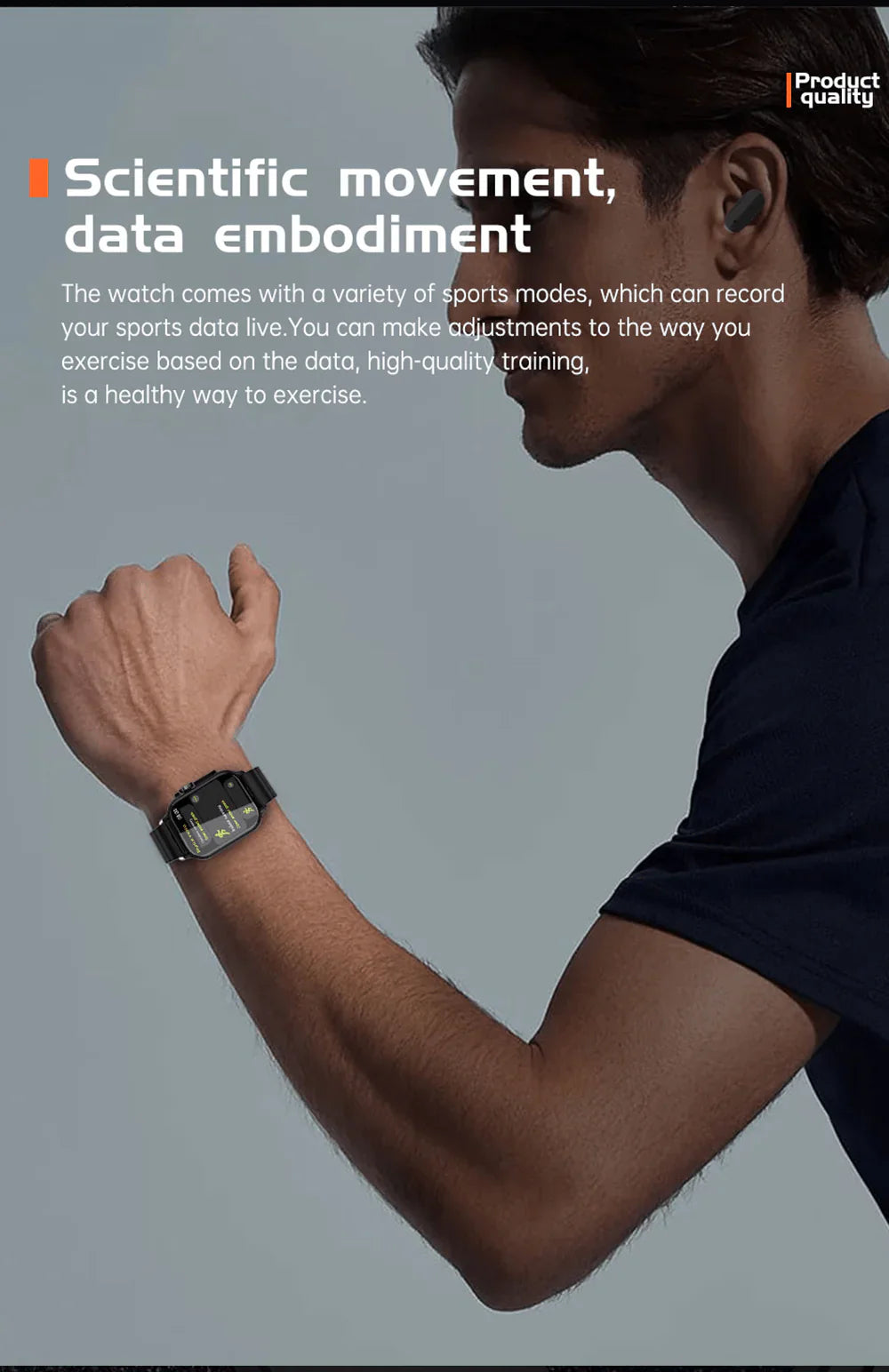 Hepu - 2-in-1 Smart Watch & Headphones